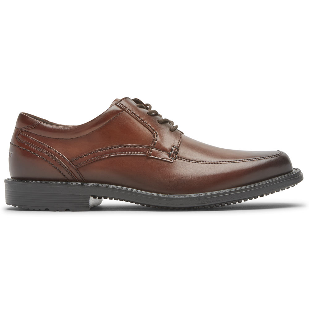 Rockport Snøre Sko Herre Brune - Style Leader 2 Apron Toe - EVBS17053